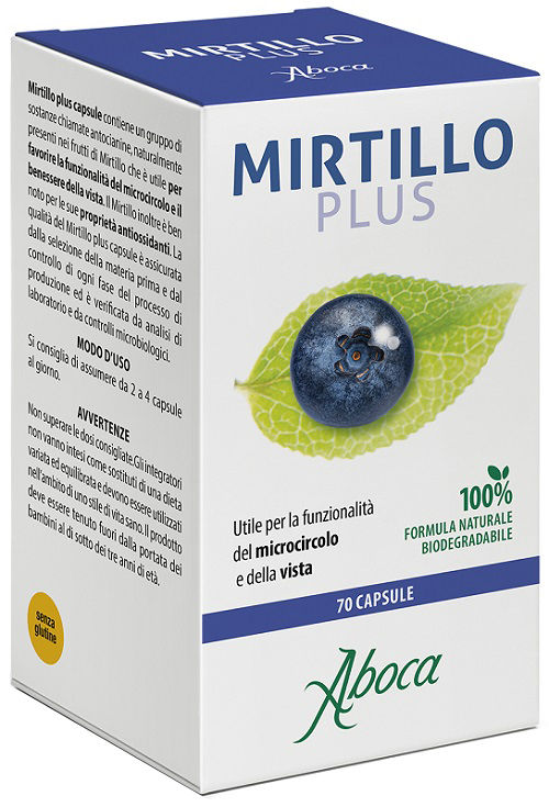 MIRTILLO PLUS 70 CAPSULE - farmanauta.it