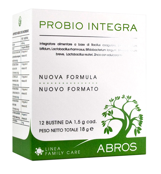 PROBIOINTEGRA ABROS 12 BUSTINE - farmanauta.it