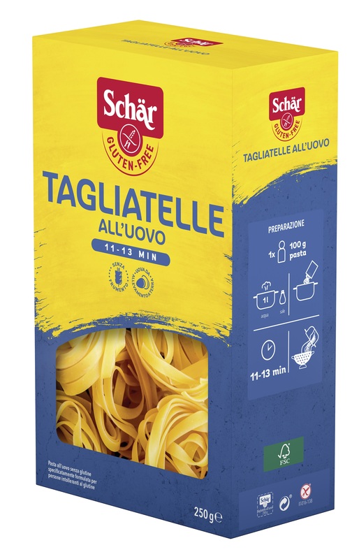 SCHAR TAGLIATELLE UOVO 250 G - farmanauta.it