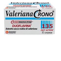 VALERIANA CRONO 135 CON DUOFLAVINA FAST ACTION 30 COMPRESSE - farmanauta.it