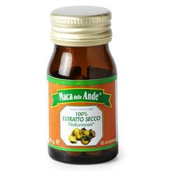 MACA DELLE ANDE ESTRATTO SECCO TITOLATO 0,6% 60 COMPRESSE NATURINCAS - farmanauta.it