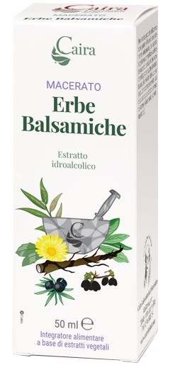 CAIRA MACERATO ERBE BALSAMICHE ESTRATTO IDROALCOLICO GOCCE 50 ML - farmanauta.it