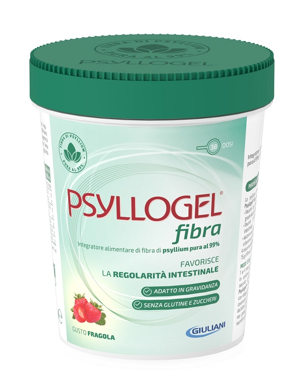 PSYLLOGEL FIBRA FRAGOLA VASO 170 G - farmanauta.it