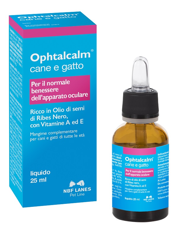 OPHTALCALM GOCCE OLIO 25 ML CON CONTAGOCCE - farmanauta.it