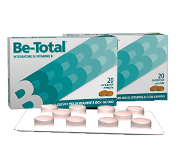 BE-TOTAL 40 COMPRESSE RIVESTITE - farmanauta.it