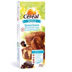 CEREAL MINIPLUMCAKE GOCCE CIOCCOLATO 200 G - farmanauta.it