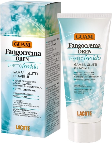 GUAM FANGOCREMA DREN EFFETTO FREDDO 200 ML - farmanauta.it