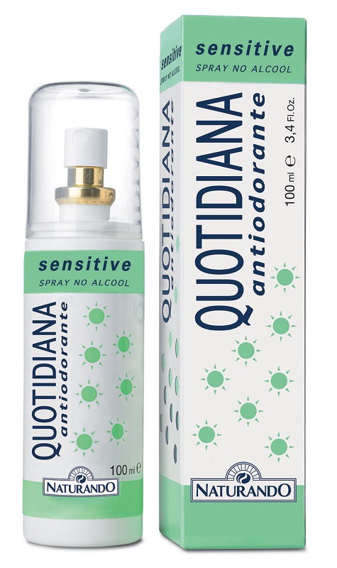 QUOTIDIANA ANTIODORANTE SPRAY SENSITIVE 100 ML - farmanauta.it