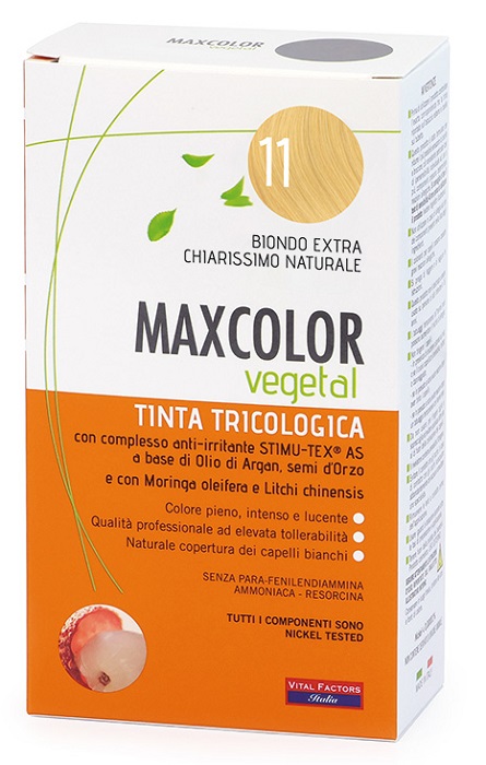 MAX COLOR VEGETAL 11 TINTURA 140 ML - farmanauta.it