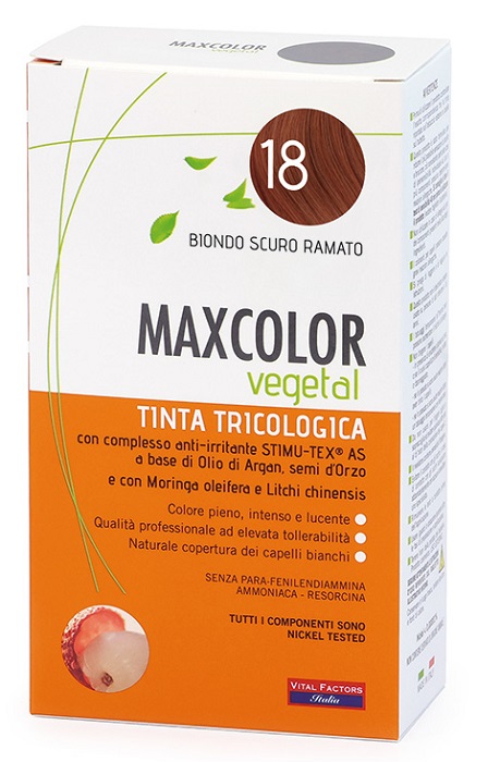 MAX COLOR VEGETAL 18 TINTURA 140 ML - farmanauta.it