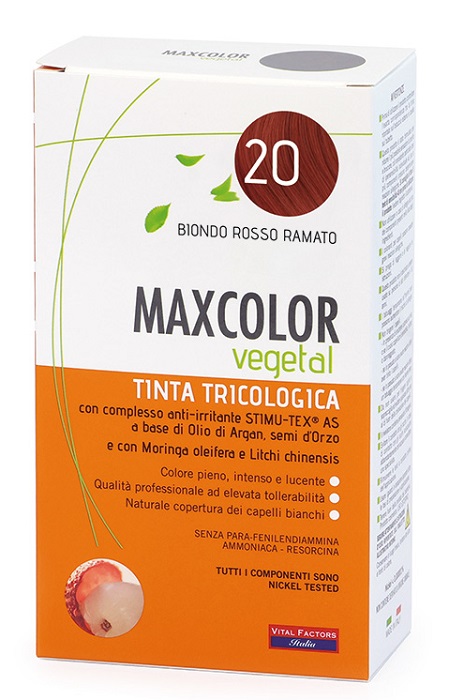 MAX COLOR VEGETAL 20 TINTURA 140 ML - farmanauta.it