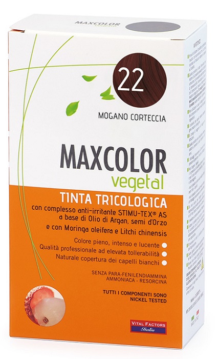 MAX COLOR VEGETAL 22 TINTURA 140 ML - farmanauta.it