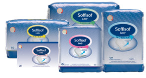 PANNOLONE PER INCONTINENZA CON PROTEZIONI DISCRETE MORBIDE E ANATOMICHE CON NUCLEO SUPER ASSORBENTE E UNO SPECIALE FILTRANTE ESTERNO TRASPIRANTE SOFFISOF LADY NORMALE 12 PEZZI - farmanauta.it