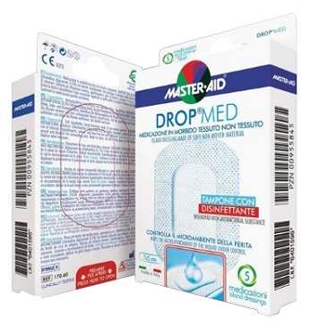 MEDICAZIONE ADESIVA MASTER-AID DROP MED 15X17 3 PEZZI - farmanauta.it