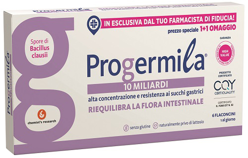 PROGERMILA 10 MILIARDI 6 FLACONCINI 10 ML - farmanauta.it
