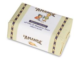 L'AMANDE MARSEILLE SAPONE VEGETALE OLIO MANDORLE DOLCI 200 G - farmanauta.it