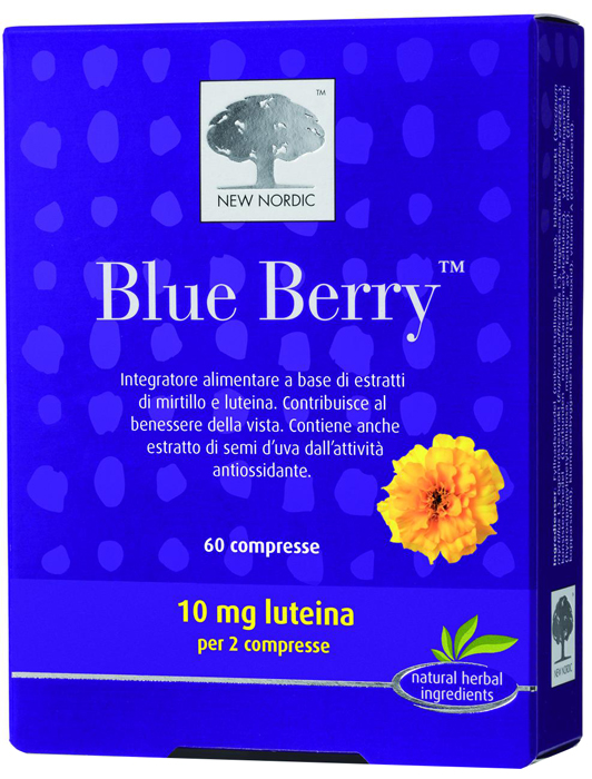 BLUE BERRY 60 COMPRESSE - farmanauta.it