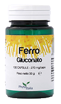 FERRO GLUCONATO 100 CAPSULE - farmanauta.it