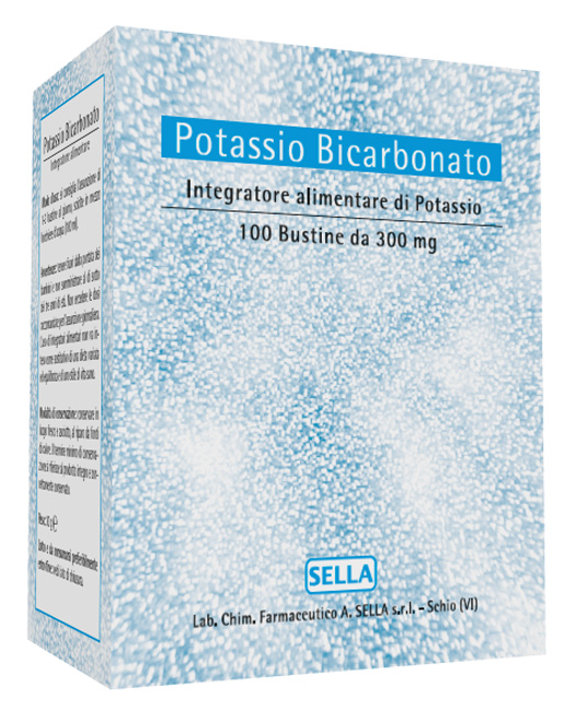 POTASSIO BICARBONATO POLVERE 100 BUSTINE - farmanauta.it