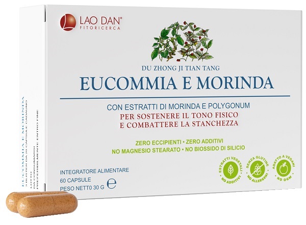 EUCOMMIA MORINDA 60 COMPRESSE BLISTER - farmanauta.it