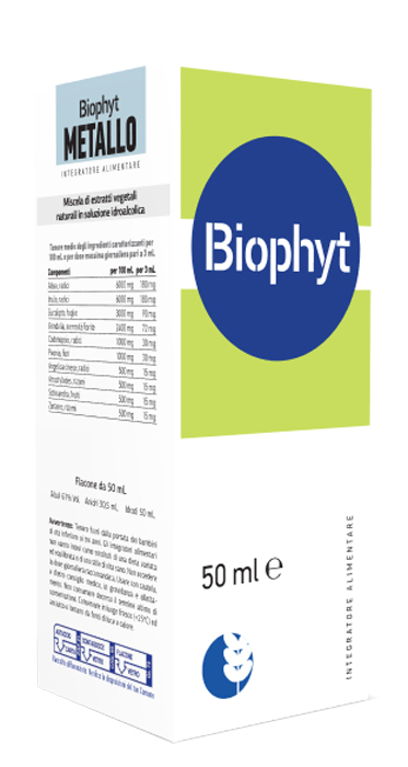 BIOPHYT METALLO 50 ML SOLUZIONE IDROALCOLICA - farmanauta.it