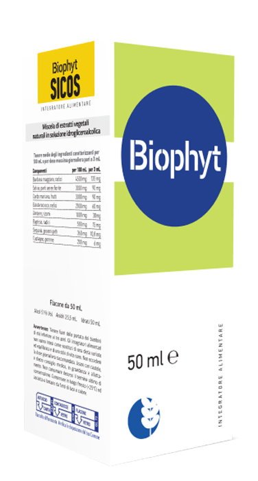 BIOPHYT SICOS 50 ML SOLUZIONE IDROALCOLICA - farmanauta.it
