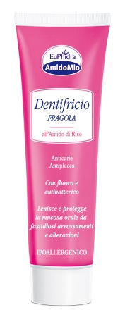 EUPHIDRA AMIDOMIO DENTIFRICIO FRAGOLA 50 ML - farmanauta.it