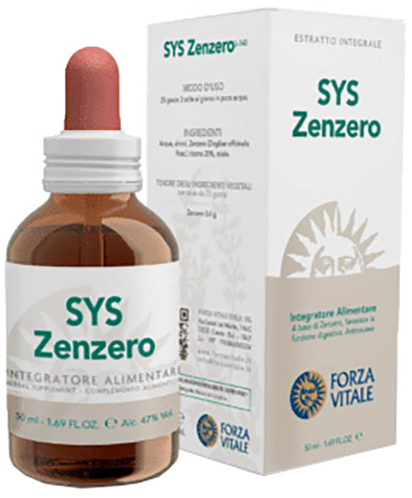 SYS ZENZERO GOCCE 50 ML - farmanauta.it