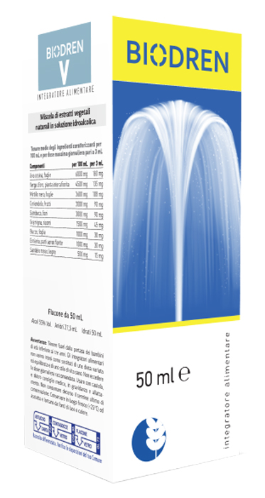 BIODREN V 50 ML SOLUZIONE IDROALCOLICA - farmanauta.it