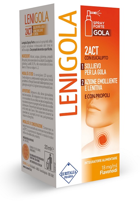 LENIGOLA SPRAY FORTE PROPOLI 20 ML - farmanauta.it