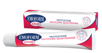 EMOFORM ACTIFLUOR DENTIFRICIO 75 ML - farmanauta.it