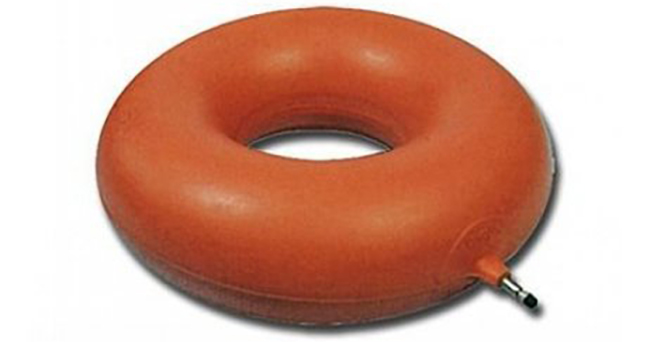 CIAMBELLA ANTIDECUBITO GONFIABILE MISURA 43 - farmanauta.it