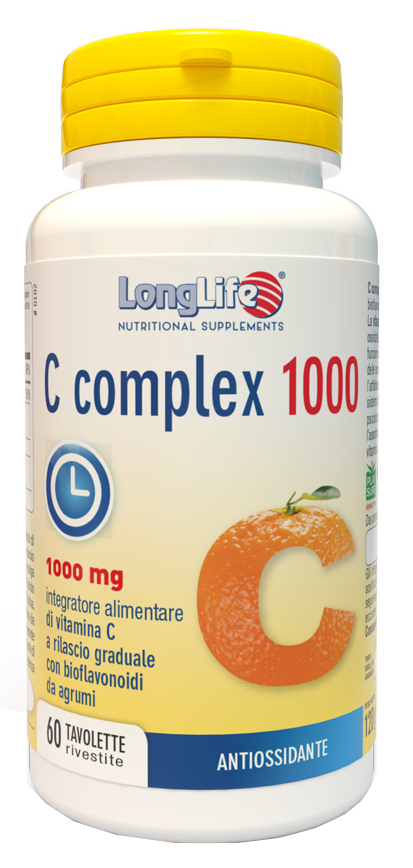 LONGLIFE C COMPLEX 1000 T/R 60 TAVOLETTE - farmanauta.it