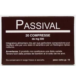 PASSIVAL ESTRATTO ERBORISTICO 20 COMPRESSE - farmanauta.it