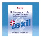 PRONTEX GARZA COMPRESSA OCULARE NON ADESIVA COTONE 10 PEZZI - farmanauta.it