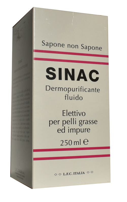 SINAC FLUIDO DERMOPURIFICANTE 250 ML - farmanauta.it
