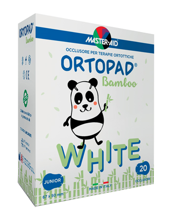 CEROTTO OCULARE PER ORTOTTICA ORTOPAD BIANCO JUNIOR 20 PEZZI - farmanauta.it