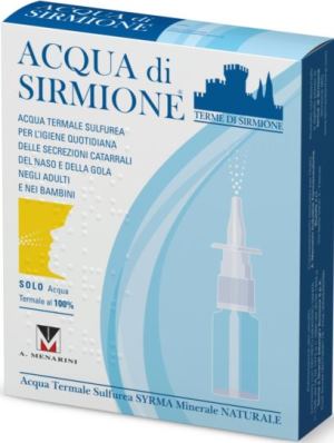 ACQUA SIRMIONE MINERALE NATURALE 6 FIALE 15 ML - farmanauta.it