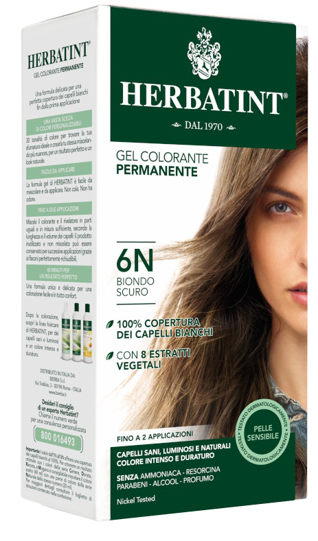 HERBATINT 6N BIONDO SCURO 150 ML - farmanauta.it