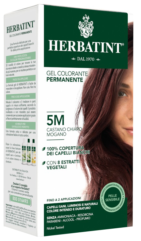 HERBATINT 5M CASTANO CHIARO MOGANO 150 ML - farmanauta.it