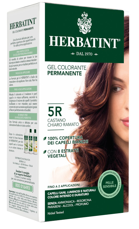 HERBATINT 5R CASTANO CHIARO RAMATO 150 ML - farmanauta.it