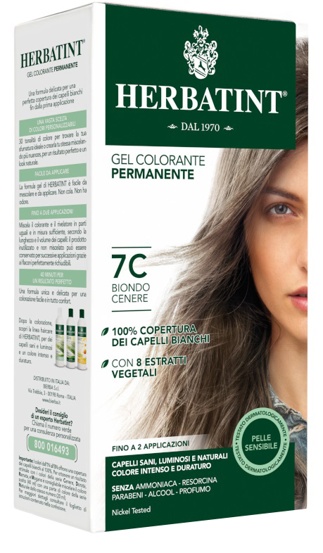 HERBATINT 7C BIONDO CENERE 150 ML - farmanauta.it