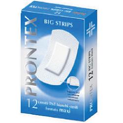 CEROTTO PRONTEX BIG STRIPS ASTUCCIO DA 12 PEZZI FORMATO MAXI - farmanauta.it