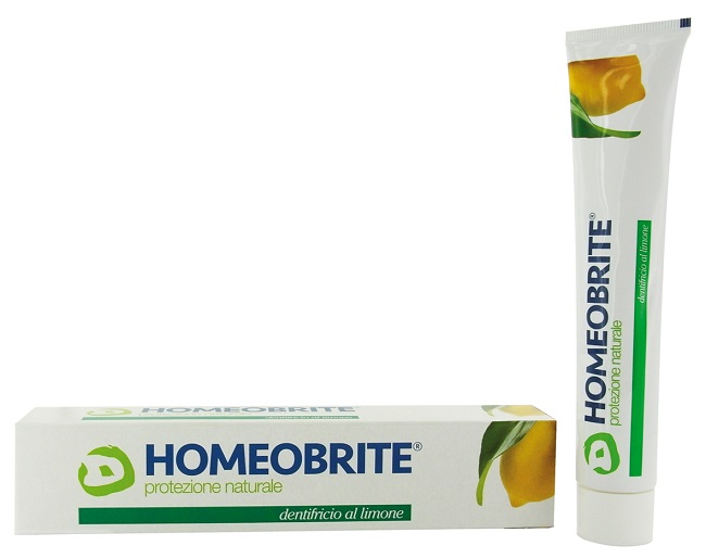 HOMEOBRITE DENTIFRICIO AL LIMONE 75 ML - farmanauta.it