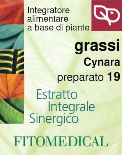 CYNARA GRASSI ESTRATTO INTEGRALE SINERGICO 60 ML PREPARATO 19 - farmanauta.it