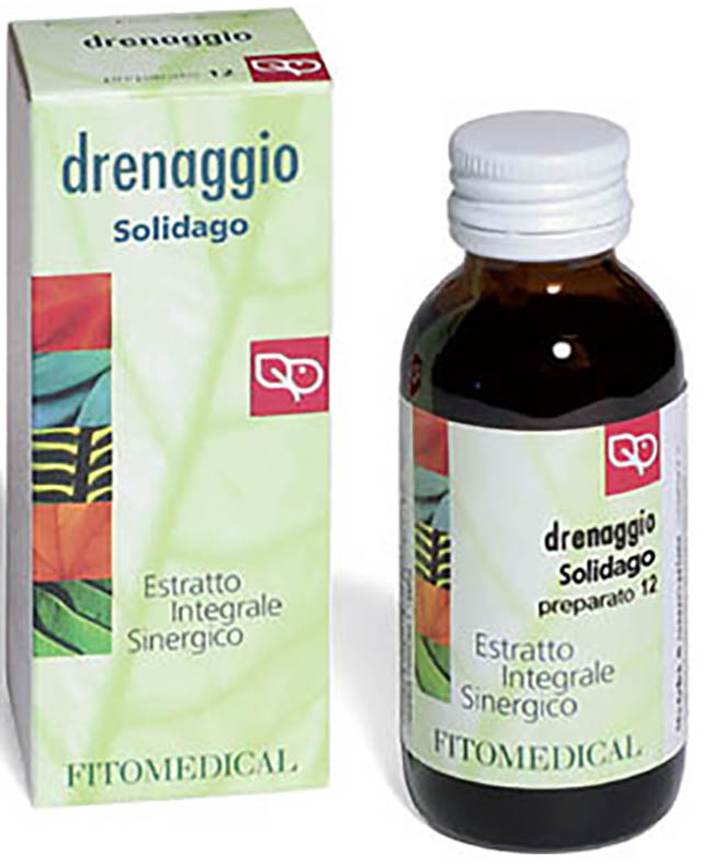 SOLIDAGO DRENAGGIO ESTRATTO INTEGRALE SINERGICO 60 ML PREPARATO 12 - farmanauta.it