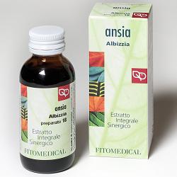 ALBIZZIA ANSIA ESTRATTO INTEGRALE SINERGICO 60 ML PREPARATO 18 - farmanauta.it