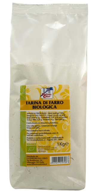 FSC FARINA DI FARRO BIO 1 KG - farmanauta.it