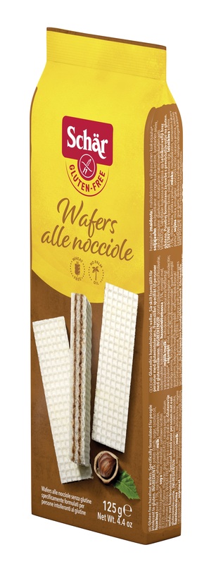 SCHAR WAFERS NOCCIOLA 125 G - farmanauta.it