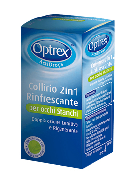 GOCCE OCULARI OPTREX ACTIDROPS 2IN1 RINFRESCANTE OCCHI STANCHI 1 PEZZO - farmanauta.it